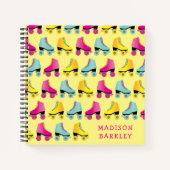 Schatting van het Kind van het Schaats van Rollers Notitieboek (Voorkant)