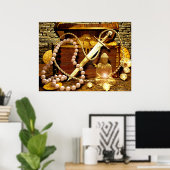 Schatting van piraten poster (Thuiskantoor)