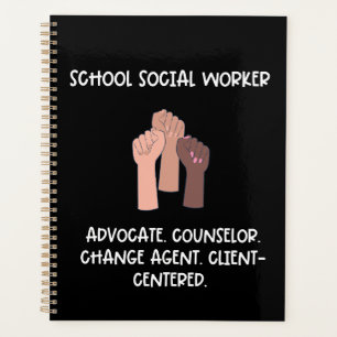 Schatting van sociale werker niet-gedateerde plann planner