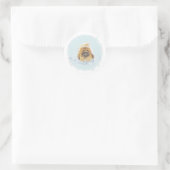 Schaumbad Ronde Sticker (Tas)