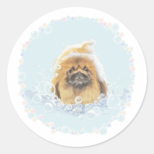Schaumbad Ronde Sticker