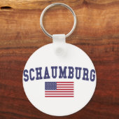 Schaumburg US Flag Sleutelhanger (Voorkant)