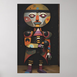 Schauspieler - Ken Gage Surrealistische Kunst Poster