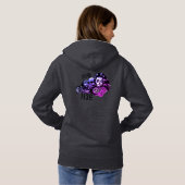 SCHD FRONT BIKE, TERUG SKULL HOODIE (Achterkant volledig)