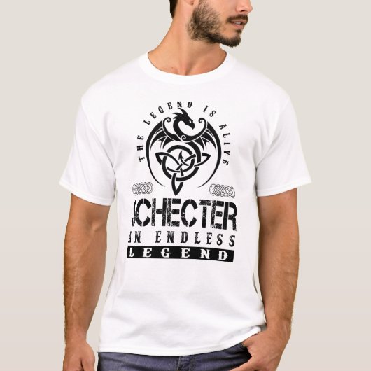 SCHECTER Legend is Alive T-shirt (Voorkant)