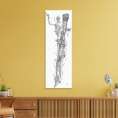 schedel 2 canvas afdruk (Insitu (Woonkamer))