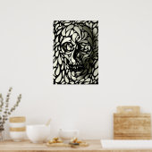 schedel 4 poster (Keuken)