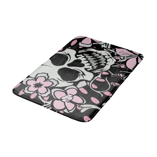  schedel badmat (Gekanteld)