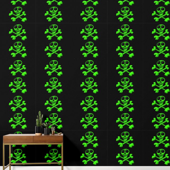 schedel behang (Hal)