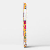 Schedel bloemen: Mexicaanse dag achtergrond Case-Mate iPhone Case (Achterkant / Links)