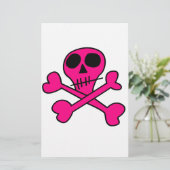 schedel briefpapier (Staand voorkant)