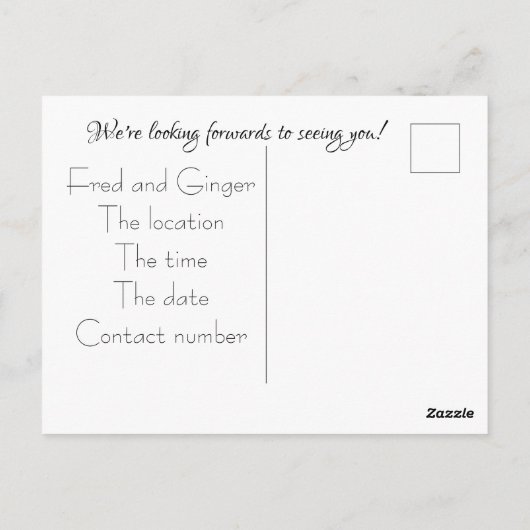 Schedel bruiloft papavers briefkaart (Achterkant)