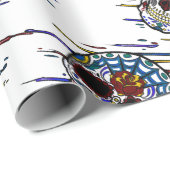 schedel cadeaupapier (Rol Hoek)