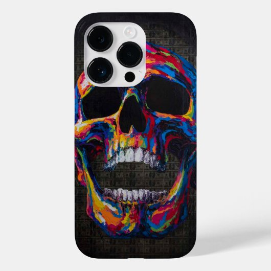 schedel Case-Mate iPhone case (Achterkant)