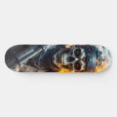 Schedel des Doods Skateboard (Horizontaal)