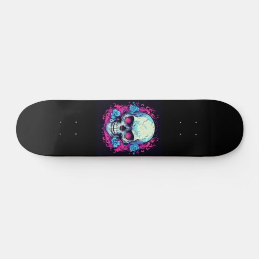 Schedel Emo Skateboard (Horizontaal)