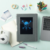 Schedel en Been Sticker (iPad Cover)