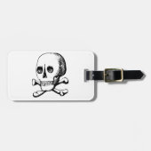 Schedel en Botten Bagagelabels (Voorkant horizontaal)