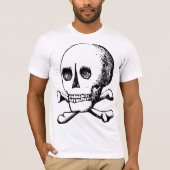 Schedel en Botten Mannen T-shirt (Voorkant)