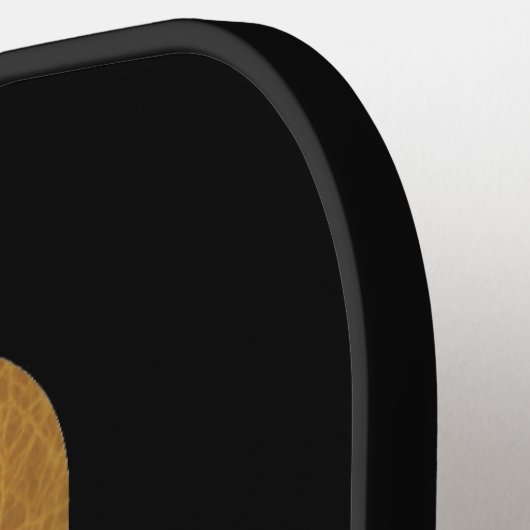 Schedel en Botten Pickleball Paddle (Links Detail)