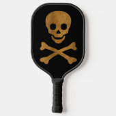 Schedel en Botten Pickleball Paddle (Achterkant)