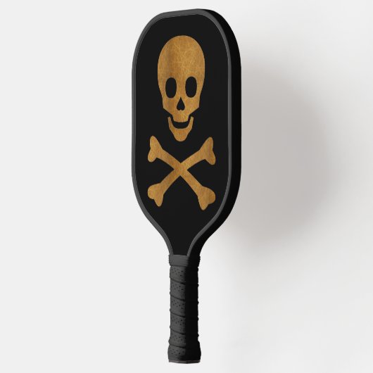 Schedel en Botten Pickleball Paddle (Links)
