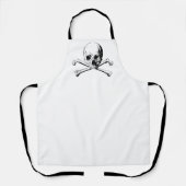 Schedel en Crossbones Pirate Jolly Roger Schort (Voorkant)