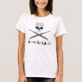 schedel en kruisbeenderen t-shirt (Voorkant)