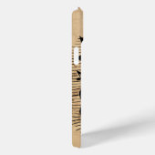 Schedel en Noten Case-Mate iPhone Case (Achterkant / Rechts)