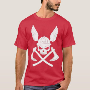 schedel en x t-shirt