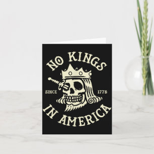 Schedel Geen Koningen In Amerika Sinds 1776 Kaart