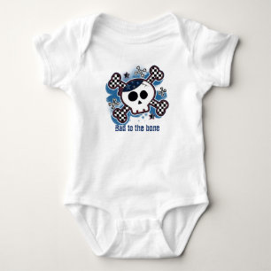 Schedel Geruite Baby Persoonlijke Aangepaste Eén s Romper