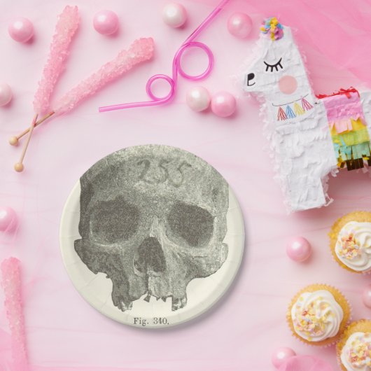 schedel Halloween Appetizer, dessert Bord (Feest)