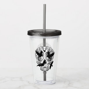 Schedel Halloween Decoratieve Calaveras Acryl Drinkbeker