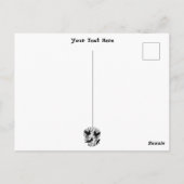 Schedel Halloween Decoratieve Calaveras Briefkaart (Achterkant)