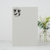 Schedel Halloween Decoratieve Calaveras Briefpapier (Staand voorkant)