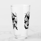 Schedel Halloween Decoratieve Calaveras Glas (Links)