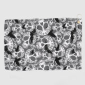 Schedel Halloween Decoratieve Calaveras Golfhanddoek (Horizontaal)
