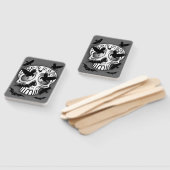 Schedel Halloween Decoratieve Calaveras Handwaaier (Niet-gemonteerd)
