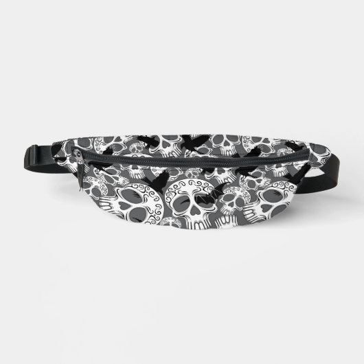 Schedel Halloween decoratieve Calaveras Heuptasje (Voorkant)