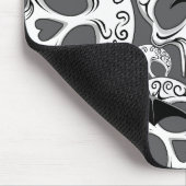 Schedel Halloween Decoratieve Calaveras Muismat (Hoek)