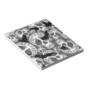 Schedel Halloween Decoratieve Calaveras Notitieblok