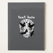 Schedel Halloween Decoratieve Calaveras Planner (Achterkant)