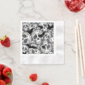 Schedel Halloween Decoratieve Calaveras Servet (Insitu)