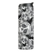 Schedel Halloween Decoratieve Calaveras Thermosbeker (Gedraaid links)
