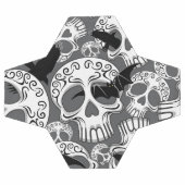 Schedel Halloween Decoratieve Calaveras Voetbal (Enkel)