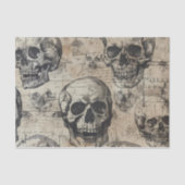 Schedel Halloween Decoupage Tissuepapier (Voorkant)