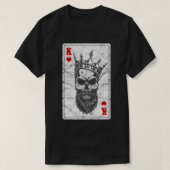 Schedel Hart Crown D T-shirt (Design voorkant)