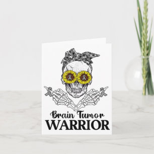Schedel Hersentumor Warrior Grey S Kanker Bewustzi Kaart