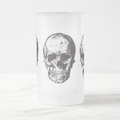 schedel hoofd Mok, schedel hoofd bierglas, biergla Matglas Bierpul (Center)